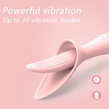 DOPAMONKEY Jezika Vibrator 30 Hitrost Vode, ki so dokaz G Spot AV Palico Sex Igrače za Žensko Klitoris Vibrator Stimulator Sex Igrače Dildo