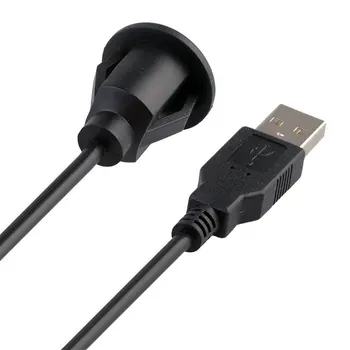 DOXINGYE Avto armaturne plošče Audio Stereo Podaljšek Kabla USB Podaljšek Vodila Kabel 100CM Nepremočljiva Kabel Prilegajo Več Napravo