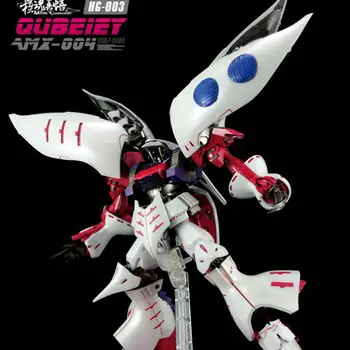 DRAGON_MOMOKO Model 1/144 HG Belo, Cabernet AMX-004 Qubeley Pošlji Nosilec Posebnih Učinkov Gundam Dejanje Slika Okraski Otroci Igrače