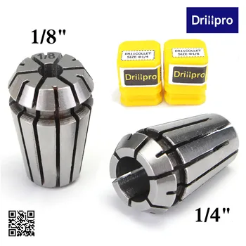 Drillpro 2pcs ER11 Pomlad Collet Set Za CNC Graviranje Stroj & Rezkanje Orodje, Stružnica Imetnik DIY
