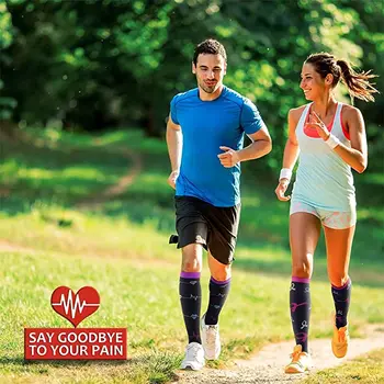 Dropship Stiskanje Nogavice, Ženske, Moške, Za Medicinske Krčne Žile Krvnega Obtoka Maraton Teče Zdravstvene Nege Pohodništvo Potovanja Šport