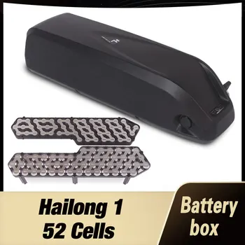 E-kolo, Električno kolo polje baterije primeru HaiLong SSE-046 Dol Cev downtube 10S 5P 13S 4P Nickle trakovi 18650 celice imetnika