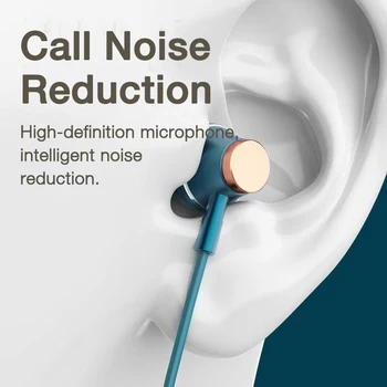 EARDECO 1000mAh Bluetooth Slušalke Neckband Z Mic 5.1 Brezžične Slušalke Slušalke Bas Stereo Čepkov Šport, Glasbo, Slušalke