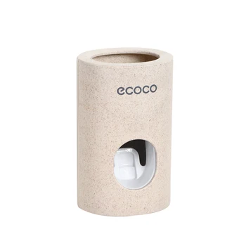 ECOCO Auto zobna pasta Squeezer Wall-mounted Plavajoče zobna pasta Squeezer Razpršilnik Za Otroke Kopalniške Opreme zobna pasta Rack