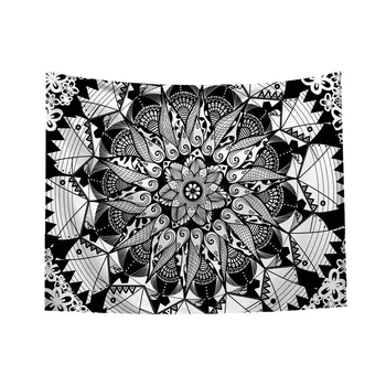 Edinstven Mandala Stil Dekoracijo Tapiserije Ozadju Krpo 3D Tiskanje Doma Zidana Tapiserija Steni Visi Krpo