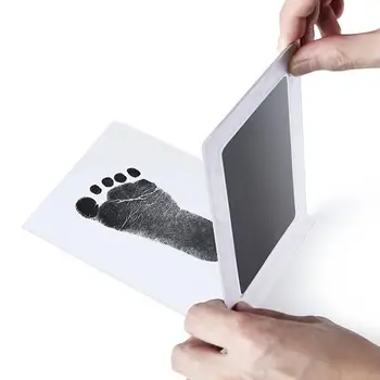 Ekstra Velika Baby Safe Inkless Dotik Handprint in Odtis Žiga Blazine Newborn Baby Handprint Odtis Photo Frame Kit Non-Toxi