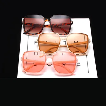 Elbru Modni Veliki Kvadratni Plastični Okvir Za Očala Ženske Sončna Očala Luksuzni Očala Lady Kvadratnih Sunglass Očala Očala Oculos