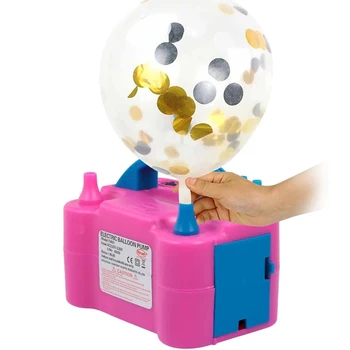 Električna Črpalka Zrak Balon, Prenosni Električni Balon Inflator Puhalo Za Zabavo Dekoracijo(Eu Vtič)