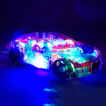 Električni 360 Rotacije Univerzalnega Kolo, Orodje Avto z Utripajočo LED Lahka Glasba Zveni Otroci Fantje Dekleta Rojstni dan Darilo Igrača