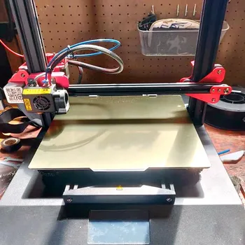 ENERGIČNA Novo 300*300 mm Pomlad Jeklene Pločevine, Toplotno Posteljo Platformo Uporabljajo PEI Graditi Ploščo+ Magnetni Osnove Za Voron 3D Tiskalnik Deli