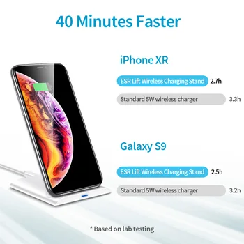 ESR Brezžični Polnilnik 10/7.5 W za iPhone 11 Pro Xs Max Xr X 8 Plus Qi hitro Hitro Brezžično Polnjenje Stojalo za Samsung S10/9/8 Plus
