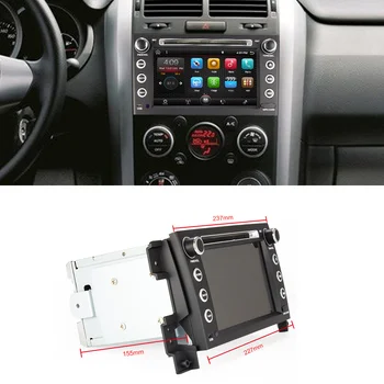 Eunavi 2 DIN Android avto multimedijski predvajalnik za Suzuki Grand Vitara 2005-2012 auto radio dvd 2din Stereo GPS navigacijo Video