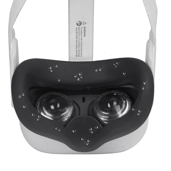 EVA Dustproof VR Objektiv Slušalke Silikonski Oči Masko Kritje Pad Anti-znoj Oči Kritje za Oculus Quest 2 VR Slušalke Očala
