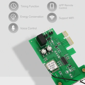 EWeLink Mini PCI-e Namizni RAČUNALNIK Daljinsko Krmiljenje Stikalo za Kartico WiFi Brezžično Smart Stikalo Rele Modul za Brezžično Smart Home