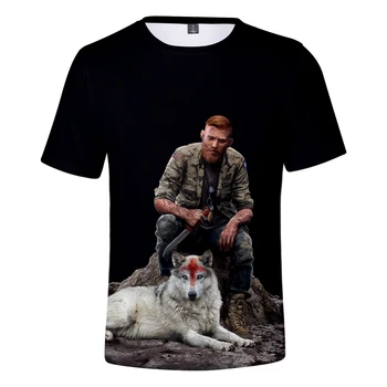 Far Cry 5 Otroci T Shirt Igro Visoke Kakovosti Hip Hop Moške Tshirt Kul Far Cry 5 Navijači Tshirts 3D Tiskanja Poletje Dihanje Oversize