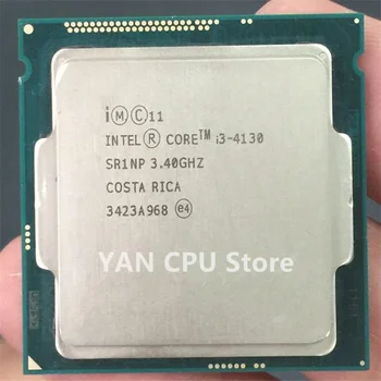 Feer dostava Intel Core i3 4130 3.40 GHz, 512KB/3MB Vtičnico LGA1150 Haswell CPU Procesor SR1NP