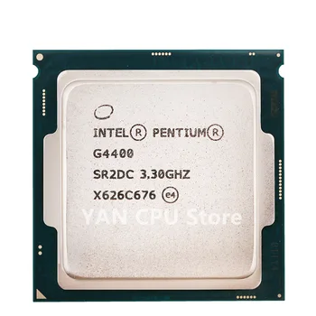 Feer dostava Intel Pentium G4400 g4400 Procesor 3MB Cache 3.3 GHz LGA1151 Dual Core Desktop PC CPU