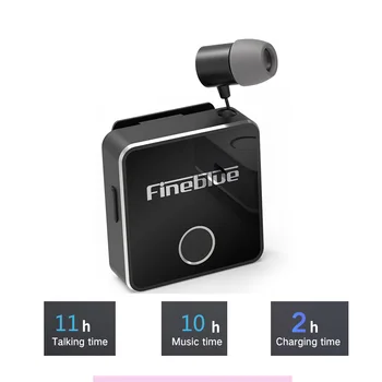 FineBlue F1 Pro aluminijeve zlitine z dolgo življenjsko Stereo Prostoročno uporabo brezžične slušalke Najboljše Bluetooth slušalke slušalke zložljive