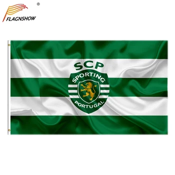 Flagnshow 90x150cm Športni Klub Portugalska Zastave in Transparente,