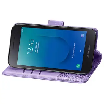 Flip Case Za Samsung Galaxy J2 Jedro Primeru Denarnica Usnje Telefon torbica Za Samsung J2 Jedro J260F J260 J 2 SM-J260F J2core Pokrov