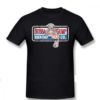 Forrest Gump T Shirt Bubba Gump T-Shirt Tiskanje 4xl Tee Super Majica Classic 100 Bombaž Kratkimi Rokavi Tshirt Moški