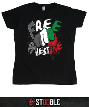 Free Palestine Dame T-Shirt - Neposredno iz Trgovec(10)