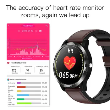 G03 Moških Pametno Gledati Nepremočljiva Reloj SmartWatch Z EKG PPG Krvni Tlak, Srčni utrip, Šport, Fitnes