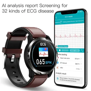 G03 Moških Pametno Gledati Nepremočljiva Reloj SmartWatch Z EKG PPG Krvni Tlak, Srčni utrip, Šport, Fitnes
