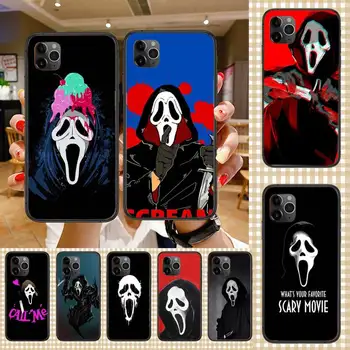 Ghostface Krik Primeru Telefon Za IPhone 6 6s 7 8 Plus X Xs Xr Xsmax 11 12 Pro Promax 12mini