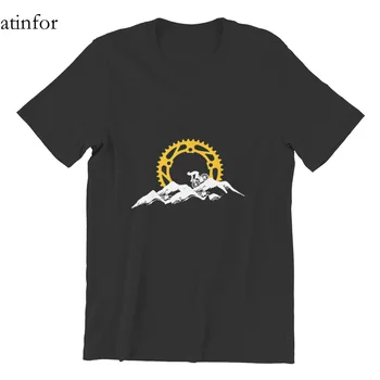 Gorsko Kolesarjenje Majica I Kolesarska Majica Za Kolesarjenje Print Custom Black 4XL 5XL 6XL Retro Moški Oblačila 18123