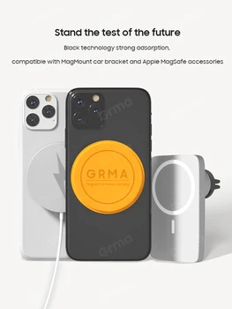 GRMA Magnetni Kovinske Tablice, Nalepke za iPhone Huawei Xiaomi Samsung Mobilni Telefon, Držalo Magnetno Avto Stojalo, iz Železa Stanja Nalepke