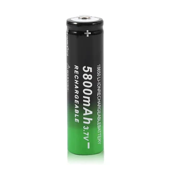GTF 3,7 V 5800mah 18650 Baterija Li-ionska Akumulatorska Baterija LED Svetilka baterijska Svetilka Zasilne Razsvetljave, Prenosne Naprave, Orodja