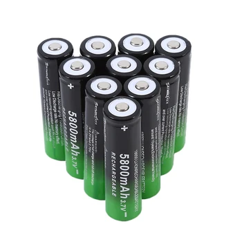 GTF 3,7 V 5800mah 18650 Baterija Li-ionska Akumulatorska Baterija LED Svetilka baterijska Svetilka Zasilne Razsvetljave, Prenosne Naprave, Orodja
