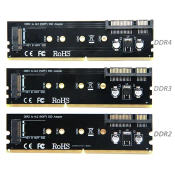 H1111Z Dodaj Na Kartice M2/M. 2 SATA Adapter M2/M. 2/DIMM/DDR2/DDR4/DDR3 Adapter SSD M2 SATA na M. 2 SSD Napajalnik RAM Kartico M2 NGFF B Ključ