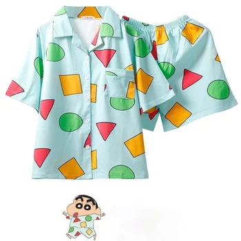 Harajuku Japonski Pižame Bombažno Pižamo Ženske Pijama More Homewear Anime Nightgown Stranka Obleko Dama Lounge Wear
