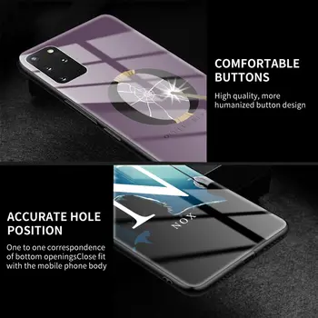 Harry po Meri pismo Ohišje Za Samsung Galaxy S20 Ultra Plus FE, Kaljeno Steklo Coque Za SAMSUNG S10 Plus, Lite S8 S9 Pokrov