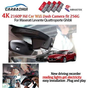 HD 4K 2160P Novo ! Enostaven za namestitev Avto DVR Video Snemalnik Dash Cam Kamera Za Maserati Levante Quattroporte Ghibli 2016~2020 2021