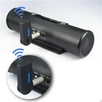 Hippcron Bluetooth Oddajnik Bluetooth 5.0 Adapter Avdio AUX Glasbe Brezžični Sprejemnik Prostoročno, Slušalke 3.5 mm Jack W6N3