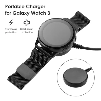 Hitro Polnjenje Brezžični Polnilec Za Samsung Galaxy Watch 3 Polnilnik 41mm/45mm Polnjenje Stojalo Za Samsung Galaxy Watch Aktivna 2 1