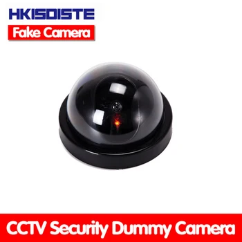 HKIXDISTE Brezžični Home Security Lažne Kamere Simulirani video Nadzor notranji Nadzor Lutke Ir Led Ponaredek Dome kamera