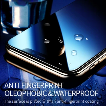 HOCO 3D Zaščitno Steklo za iPhone 7 8 XR Xs Max na iPhone 11 12 Pro Max Screen Protector Polno Kritje Stekla za iPhone Mini 12