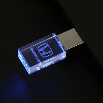 HONDA kristalno kovinski USB flash drive pen drive 4GB 8GB 16GB pendrive 32GB 64GB USB 2.0 Zunanji pomnilnik memory stick u disk