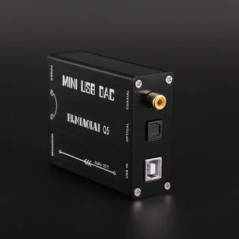 HQ5 HI-fi USB zvočna Kartica Z DAC S/PDIF PCM2704 Digitalno Analogni Avdio Pretvornik Optični Koaksialni DAC Dekoder PRO Pretvornik
