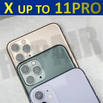 Hrbtni Pokrovček Ohišja Za Pretvorbo iPhone X XS Xsmmax iphone x 11 pro stanovanj Bi iPhone x, Kot so iPhone 11 Pro