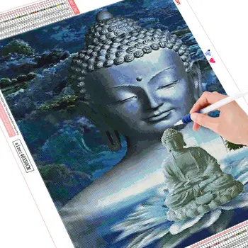 HUACAN 5D DIY Diamond Slikarstvo Buda Slike Okrasnih Diamond Vezenje Prodaje Vere Mozaik Obrti Kit