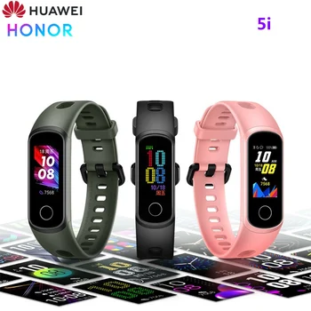 Huawei Watch Čast 5NFC/5i Teče Smart Športna Zapestnica NFC Mobilne Plačilne Zdravje Odkrivanje Nepremočljiva Watch Huawei Zapestnica