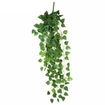 HUHULE 90 cm Umetne Rastline Ivy Listov Zelene Visi Garland Rastlin vinske Trte Ponaredek Listje Doma Vrt Deco svate, Dekoracijo