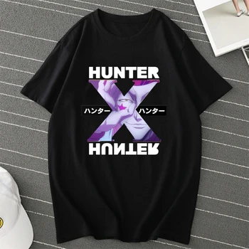 Hunter X Hunter Anime Mens T Shirt Vrhovi Tees Killua Zoldyck Devil Eye Teeshirt Vrhovi Kratek Rokav Casual Moški Tshirt Oblačila Moški