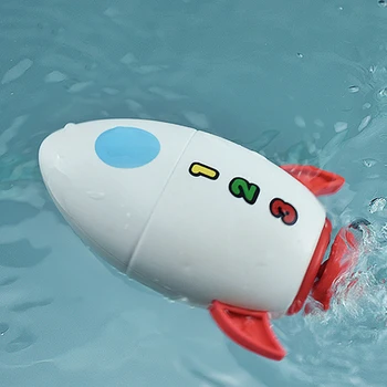 Igrajo Voda Raketa Igrače Po Maslu Plavanje Otroke Poletje Kopalnica Tuš Baby Zgodnjega Učenja Dobave