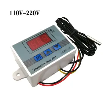 IS-W3002 W3002 AC 110V-220V DC24V DC12V Led Digitalni Thermoregulator Termostat Temperaturni Regulator Nadzor Stikalo za Meter